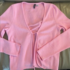 Adorable tie cardigan - Size l